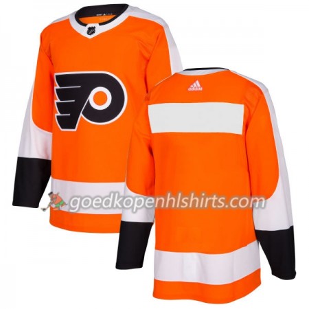 Philadelphia Flyers Blank Adidas 2017-2018 Oranje Authentic Shirt - Mannen